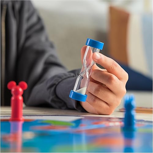 Miniatura 8 de Spin Master Games, Beat The Parents Disney Edition, juego de mesa familiar para niños contra padres, trivia y desafíos activos, juegos de Disney, 4