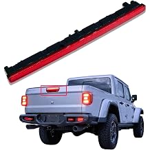 LED Third Brake Light Assembly 3rd Brake Light Compatible with 2020-2025 Jeep Gladiator Center High Mount Stop Light Replace # 923-297, 68338388AC
