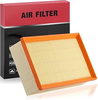 CA11876 Engine Air Filter Compatible with Audi A3, A3 Quattro, Q3, S3, TT Quattro, Compatible with Volkswagen Arteon, Golf, GTI, Jetta, Tiguan, 2015-2023, Replace# 5Q0129620D