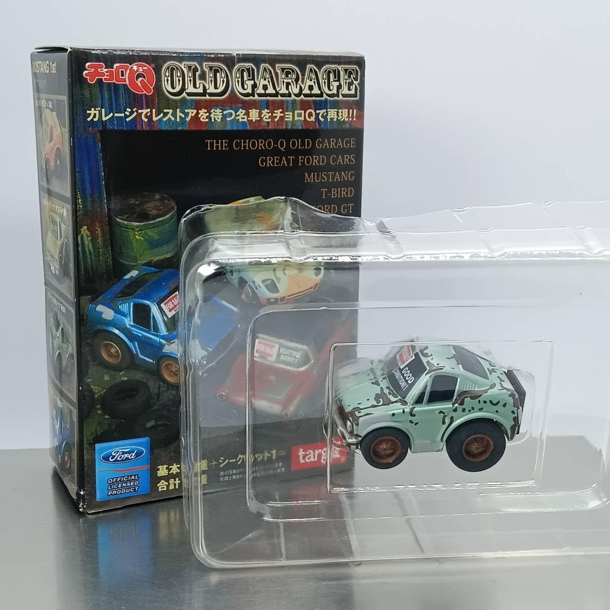 チョロＱ　　targa OLD GARAGE 8台　セット Amazon.co.jp: 【美品】 チョロQ OLD GARAGE MUSTANG 1st グリーン