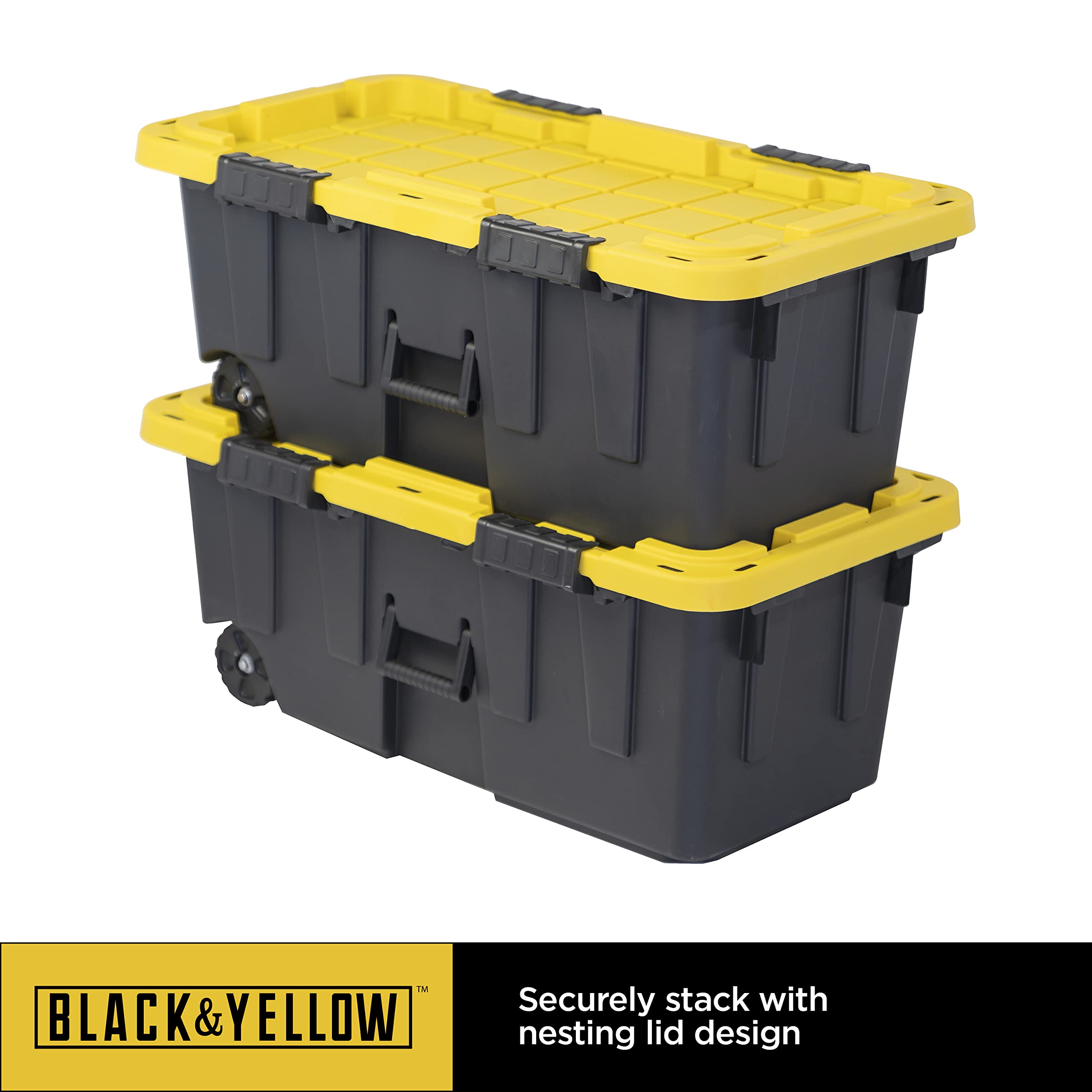 Amazon.com - CX 20-Gallon Heavy Duty Stackable Lidded Storage Bins