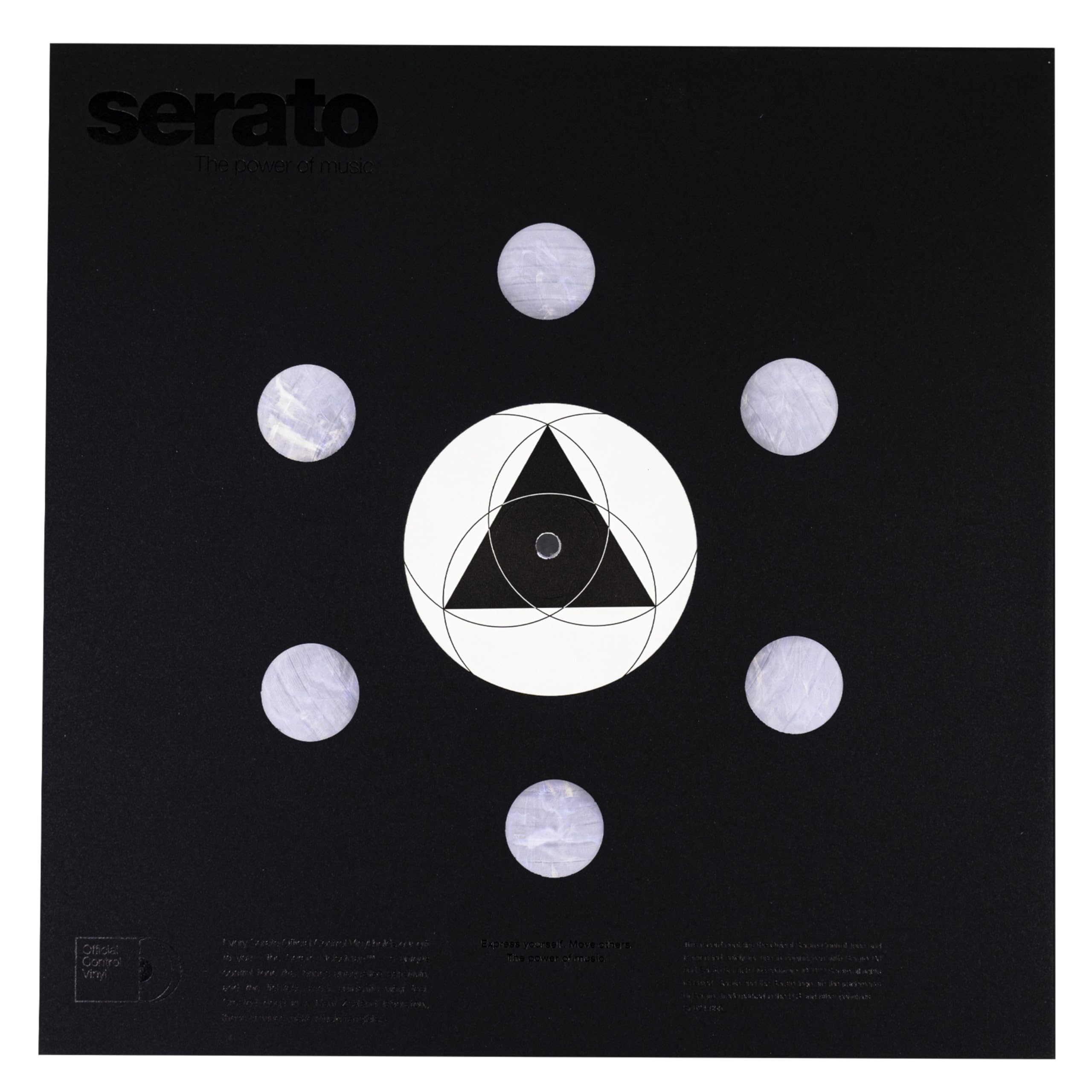 Serato Sacred Geometry IV "Foundations" 2x12" Control Vinyl - Accessoires pour DJ