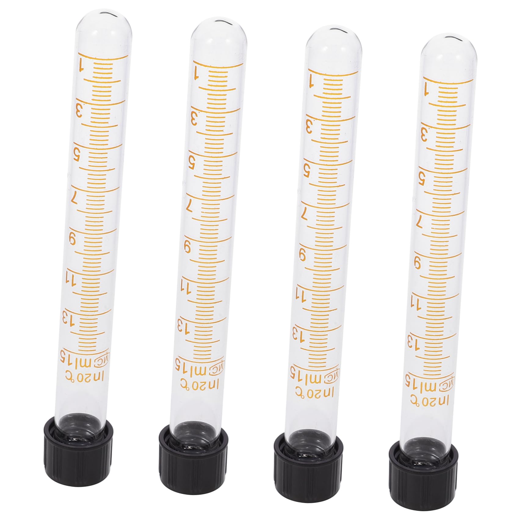 iplusmile 20 Piezas Tubo De Centrífuga De Vidrio De Tubo Centrífugo Tubo De Centrífuga De Prueba Tubo De Almacenamiento De Líquidos Tubo De Ensayo De Vidrio Tubos De Centrífuga