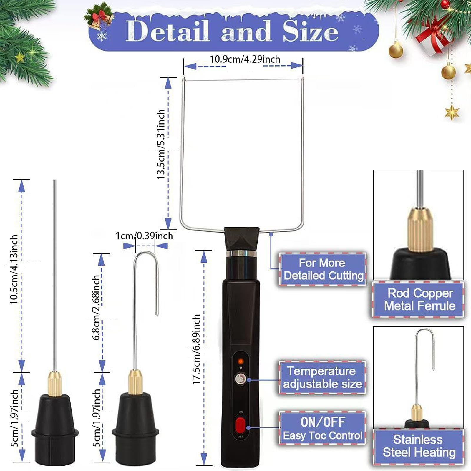Tachiuwa Foam Cutter, Electric Cutting Machine Pen Tools, Quick Heating Foam Cutting Pen, Cutter Pen Tool Set for Engraving DIY