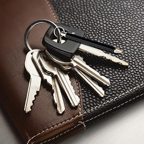 Miniatura 7 de Palillos de dientes de resorte de titanio, portátil, bolsillo de metal, palillo de dientes, colgante de llave para picnic al aire libre, camping