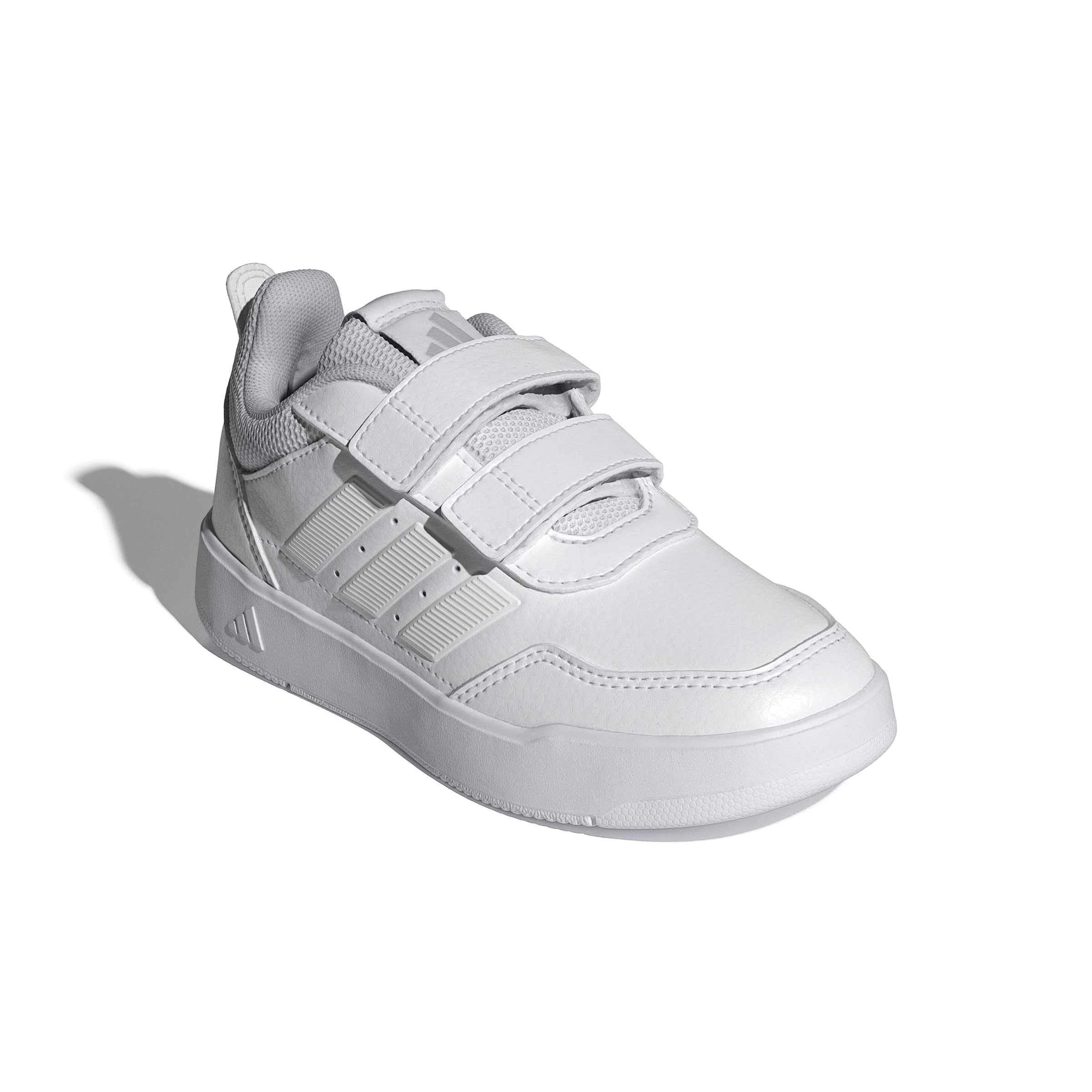 adidas Uniseks - dzieci Tensaur Sport 3.0 Hook And Loop Kids Shoes, Ftwr White/Ftwr White/Grey One, 31.5 EU