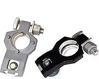Vista 3 de BATTERY TERMINAL POSITIVE & NEGATIVE SET OEM Car Cable Connector Clamp + - Top Post