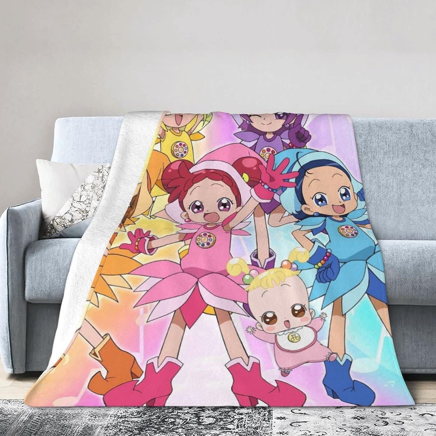 Amazon｜おジャ魔女どれみ＃ (2) オシャレ 毛布 ブランケット 大判