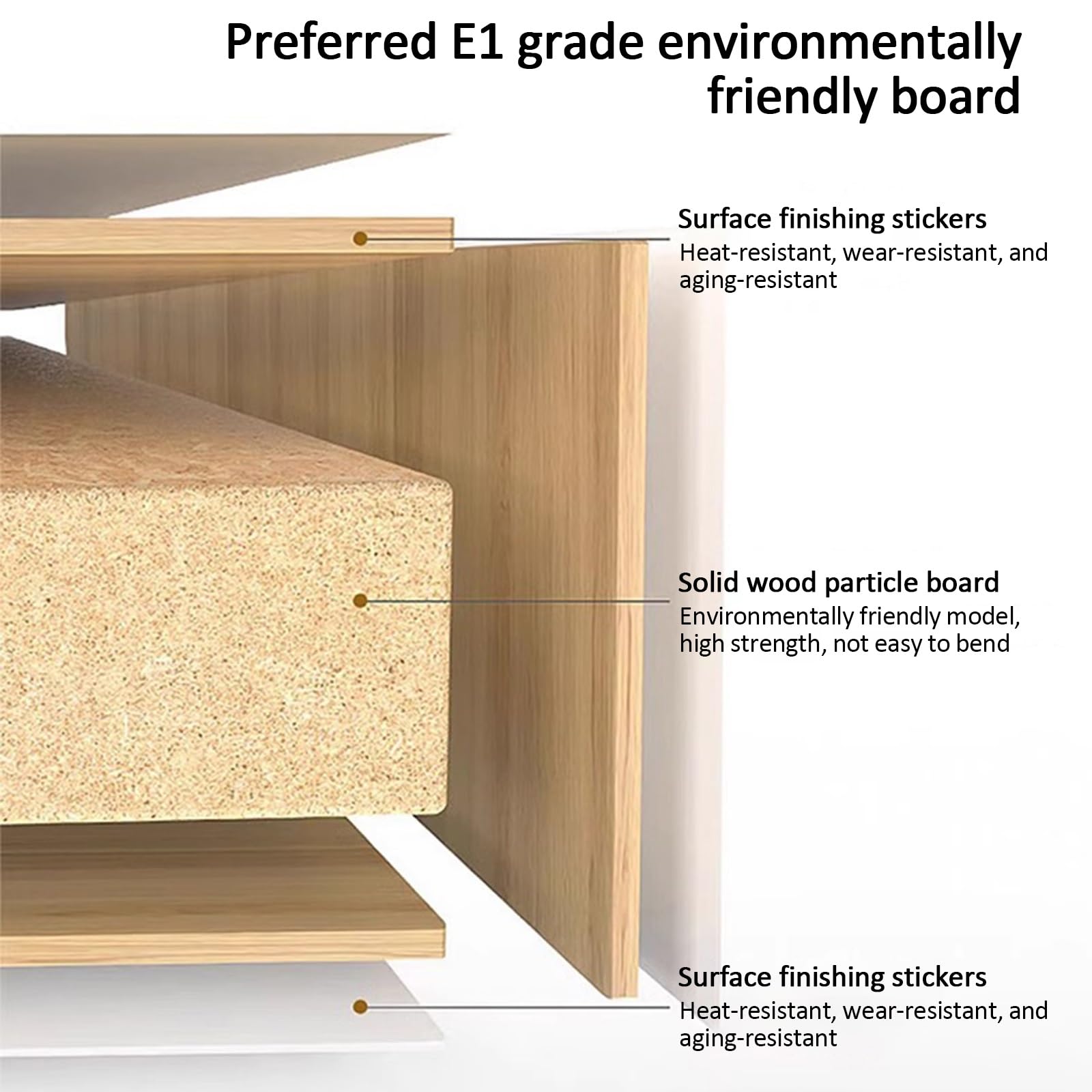 Tragbarer, Klappbarer Konferenztisch mit Rollen, 120 X 80 cm, Großer Büro-Seminartisch für Besprechungen, Meetings und Veranstaltungen, Gelb
