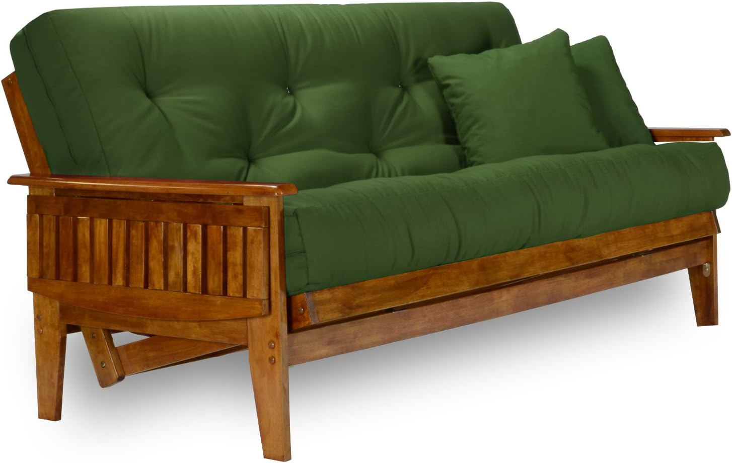 Nirvana Futons Eastridge Futon Set Queen Size, Frame, 8