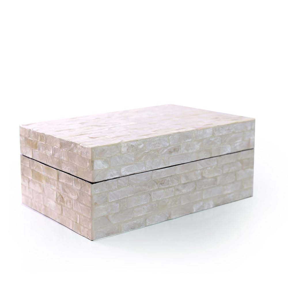 真珠貝の象嵌ラッカー木製ボックス ヴィンテージの漆塗り木箱：八角形の真珠貝の象嵌 - Etsy 日本