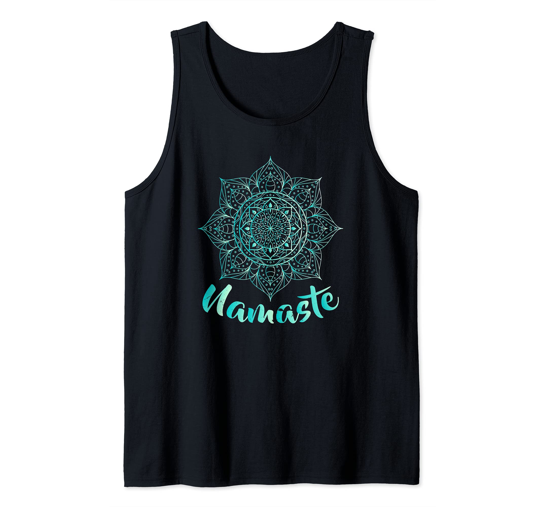 Débardeur Yoga Namaste - Motif Lotus Flower Et Om, Coupe Classique, Tissu Léger, Pour Femme, Cadeau Spiritualité