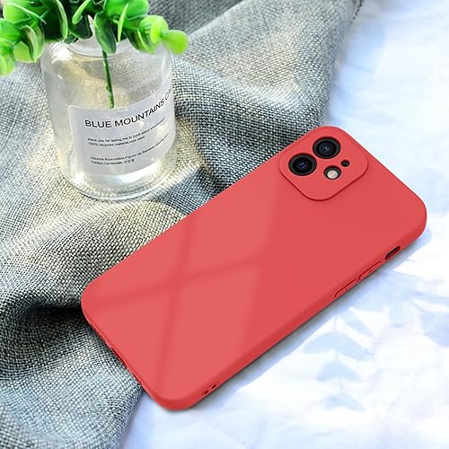 Miniatura 7 de EasyAcc Funda delgada para iPhone 12, funda delgada de poliuretano termoplástico negro mate, perfil de acabado suave, cubierta protectora compatible