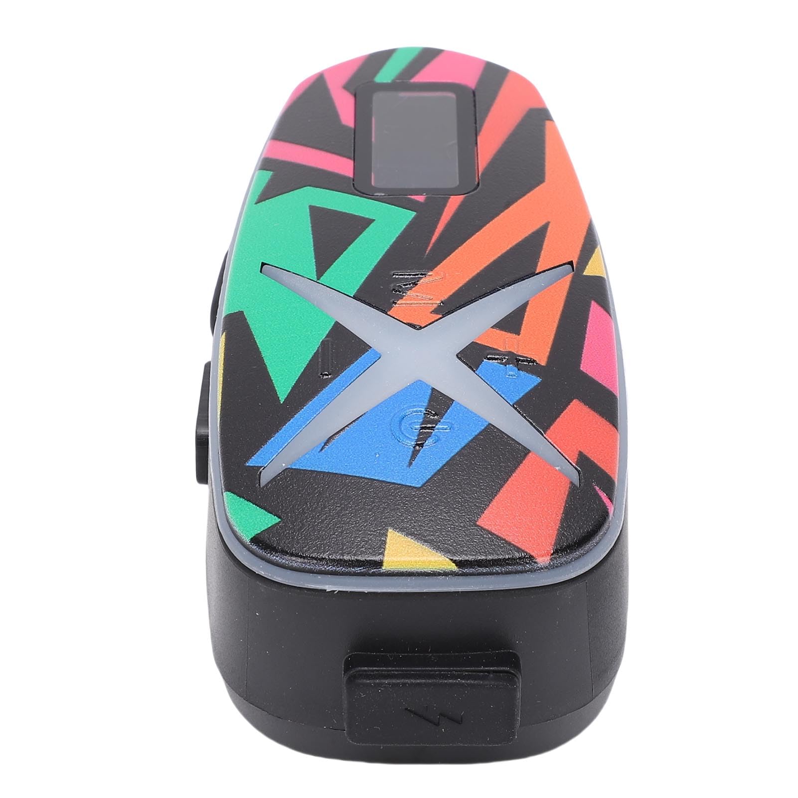 Auricolare Bluetooth per Casco da Motociclista Altoparlante Impermeabile Durevole con Radio FM e Citofono per Ciclisti Batteria in Lega di Zinco da 800 MAh