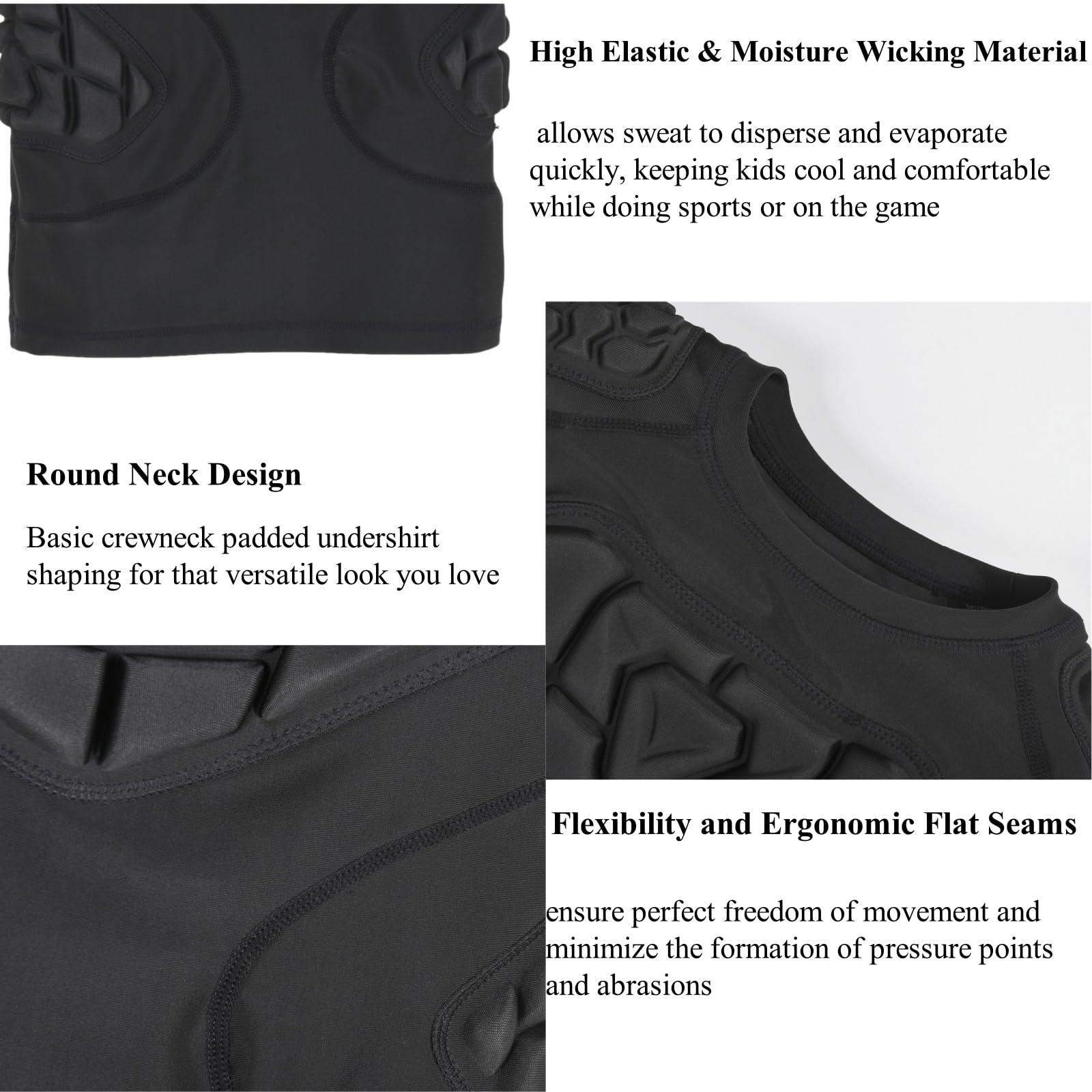 Gilet De Protection Poitrine Et Côtes Pour Enfants - Football, Baseball, Sports De Contact