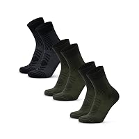 DANISH ENDURANCE Calze Trekking Leggere in Lana Merino, Anti-Vesciche