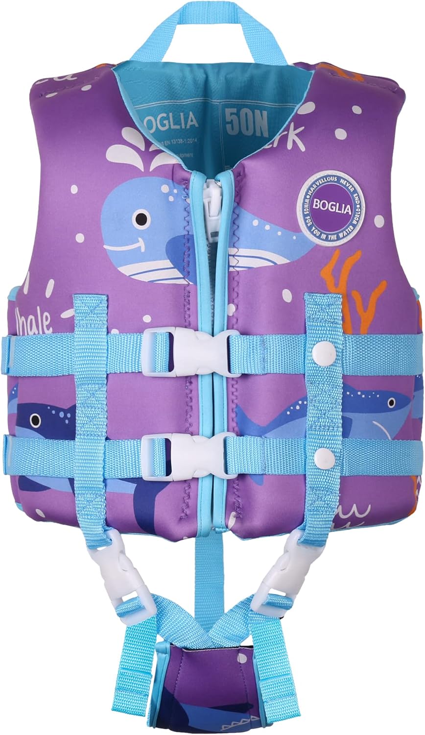 Boglia Toddler Swim Vest, Floaties for Toddlers, Kid Vest