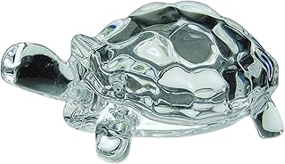 Bignay Chinese FENG Shui Tortoise Turtle Glass Statue Lucky Gift of Good Health