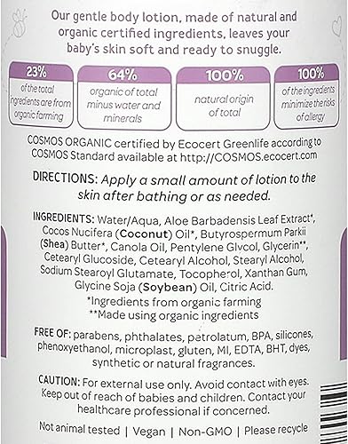 Miniatura 3 de Bambo Nature Snuggle Time Loción corporal, botella de 16.9 onzas líquidas, 1 unidad