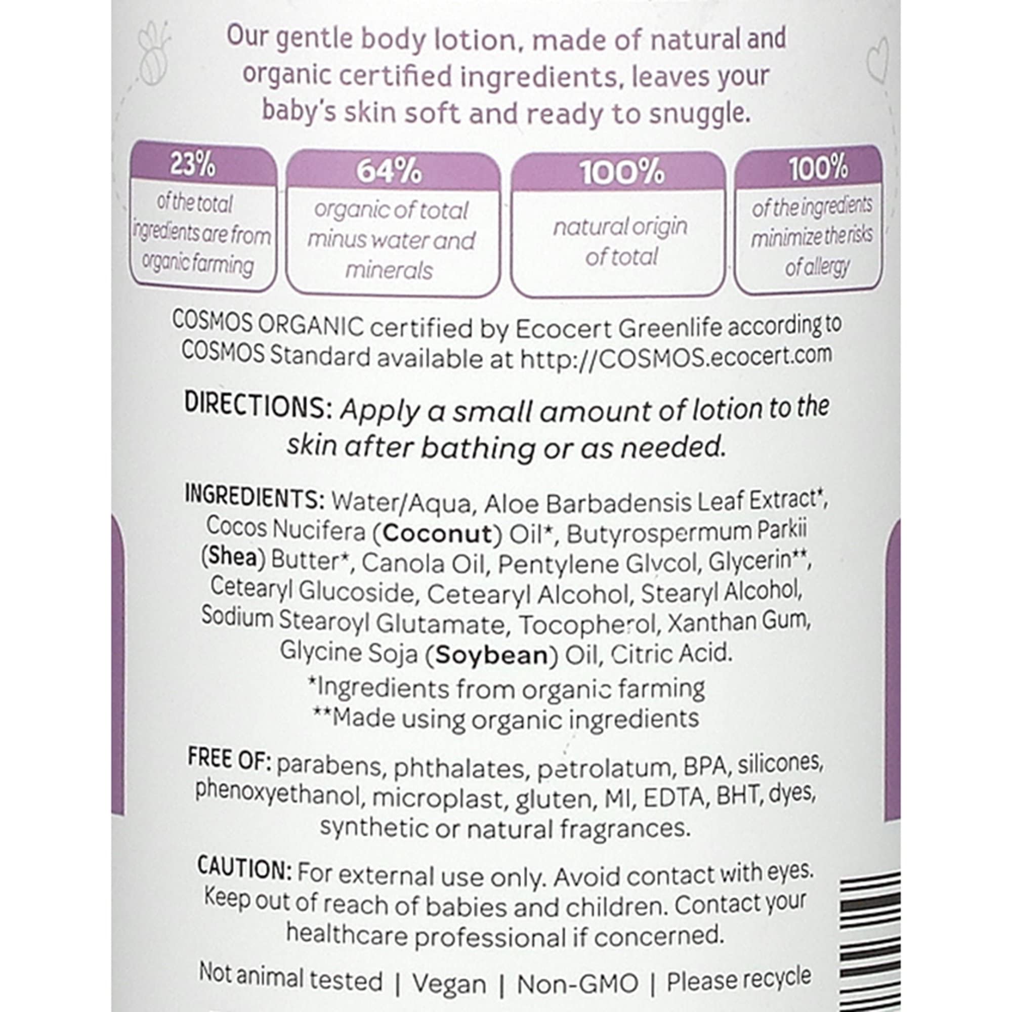 Bambo Nature Snuggle Time Body Lotion, 16.9 fl oz Bottle, 1 Count