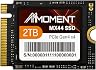 MMOMENT SSD MX44 M.2 2230 NVMe de 2 TB, SSD interno PCIe Gen4 x4, leitura de até 5100 MB/s e gravação de 4800 MB/s, lado único, formato compacto 2230, compatível com Steam Deck, ROG Ally, Surface Pro