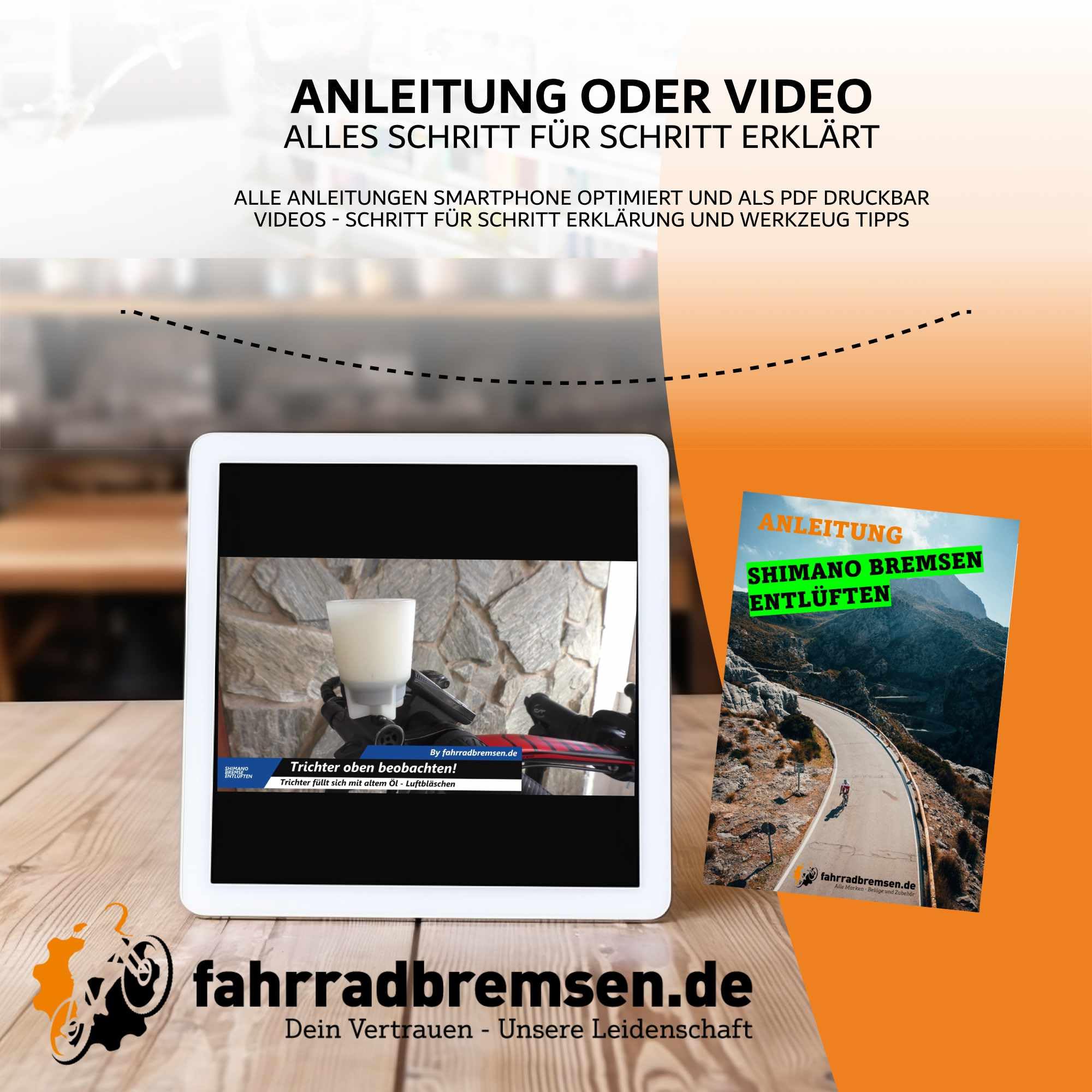 Entlüftungskit XL für alle Shimano Scheibenbremsen inkl. 250ml Bremsflüssigkeit Entlüftungsset für Shimano Deore, Ultegra, Dura-Ace, GRX, SLX, Alivio, Acera, Altus, Tourney, Nexus, Alfine, Metrea uvm