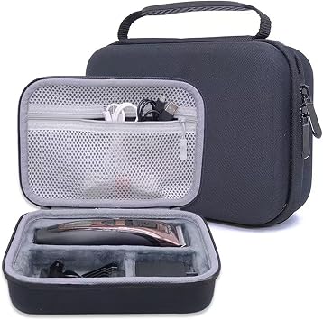 Brown All-in-One Style Series 9 9440, 7 7410, 3 3450/3430 Hard Case for Brio Beardscape V1 Electric Shaver Kit for Men