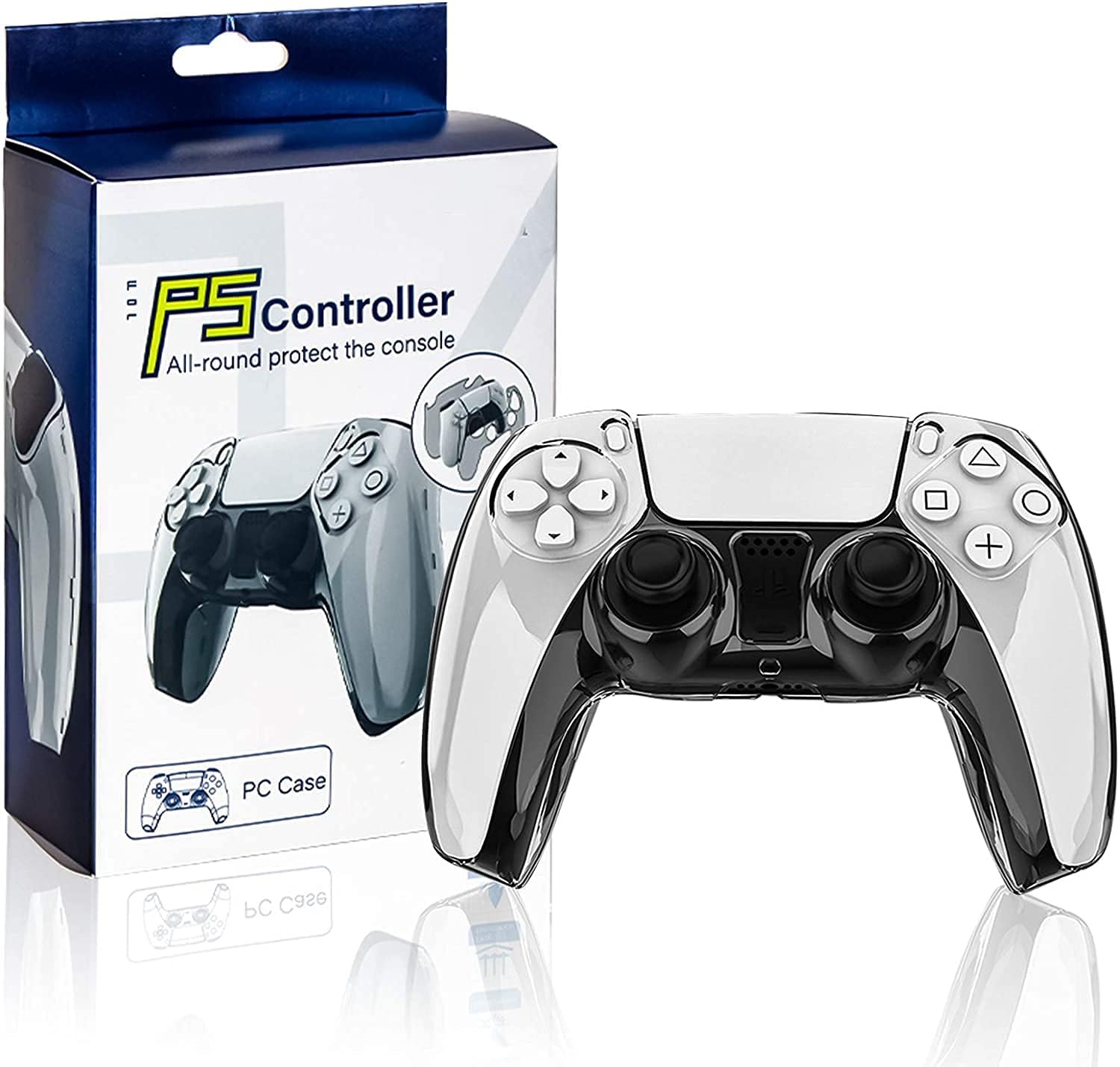 EASEGMER Oivo Ps5 Controller Crystal Case Controller Shell, Controller Cover Protective Case For Ps5 Dualsense Controller (B093G6225F) Amazon Price History, Amazon Price Tracker