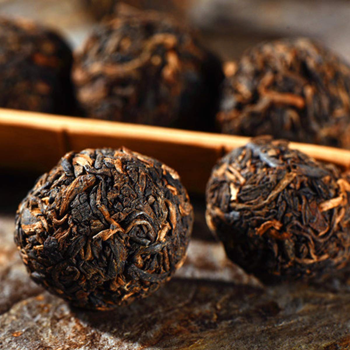 50g-500g Puerh Schwarztee Gekochter Tee Puer Tuo Cha Erstklassige Mini Auster Yunnan (500g)