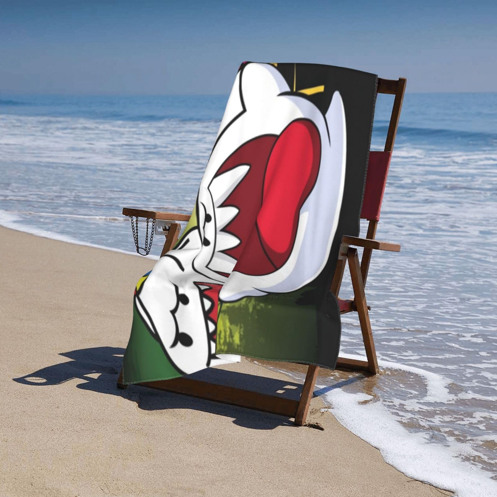 Amazon｜スーパーマリオ テレサ バスタオル ビーチタオル 80×130cm