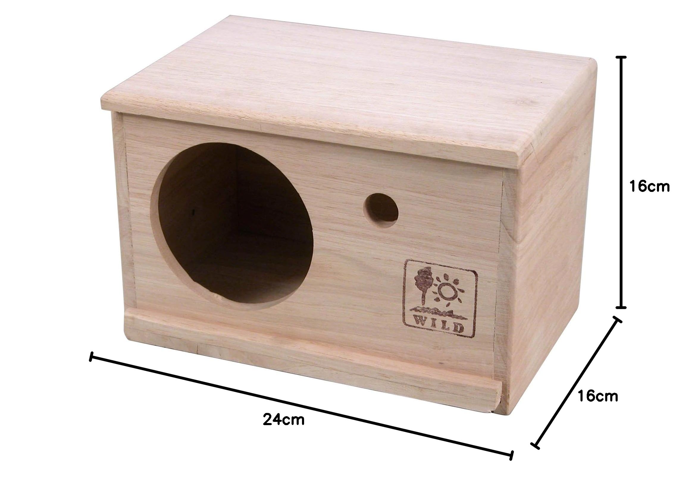 Amazon | 三晃商会 SANKO ウッド・ハウス(G) | Sanko | 飼育ケージ内装