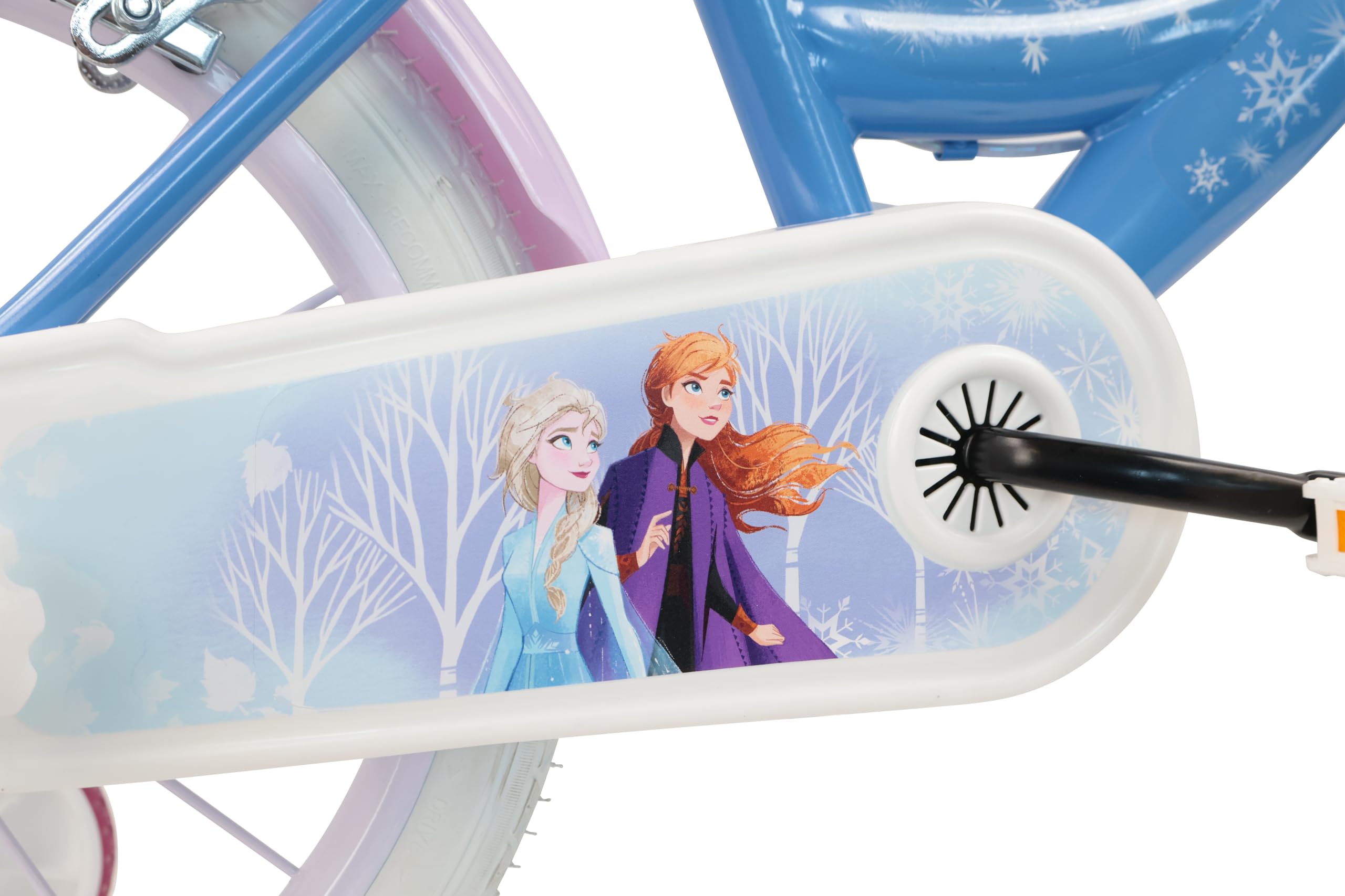 Denver Bicicletta Bambina 16 Pollici Frozen, Rotelle Rimovibili, Freni Caliper, Telaio Acciaio