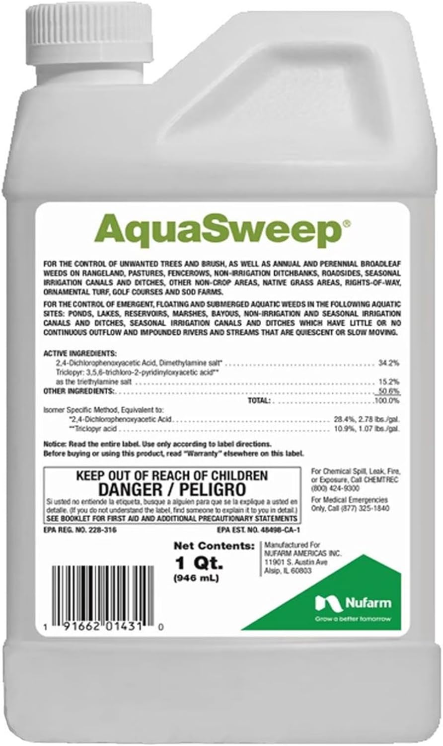 Nufarm Aquasweep Aquatic Herbicide
