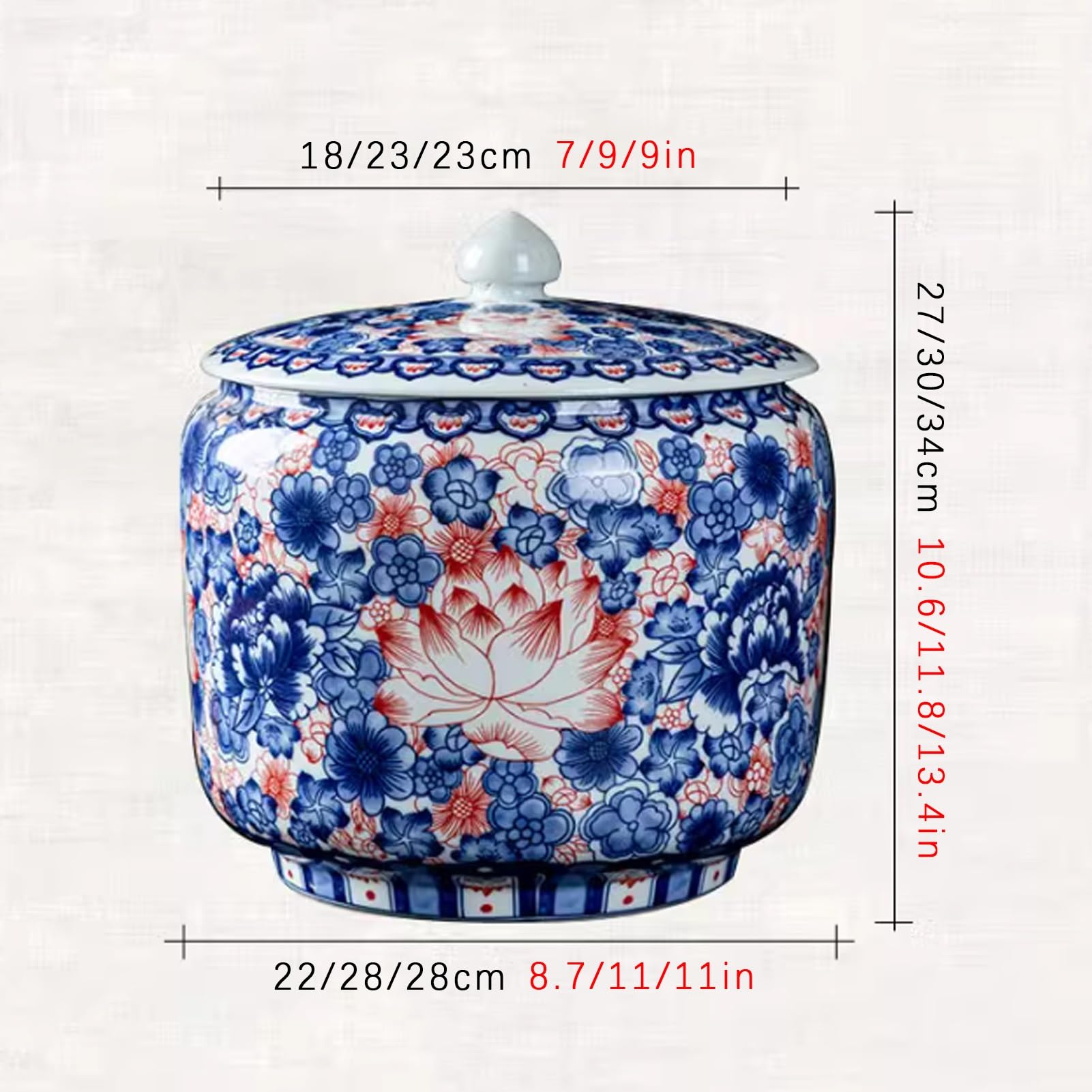 Botes Cocina, Botes Cocina Almacenaje, Recipientes para Alimentos, Hermeticos Contenedores, Recipiente de Botes(Blauw,5KG)