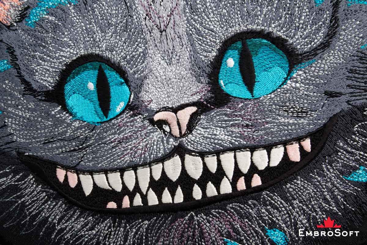 Amazon.com: Cheshire Cat from Wonderland Embroidered Patch Iron On