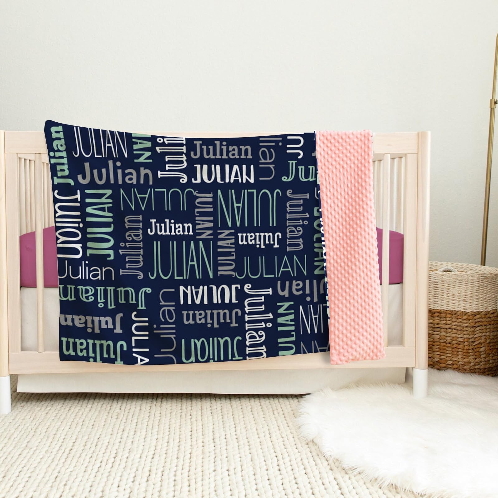 Personalized Baby Blanket With Name - Custom Flannel Blanket For Boys & Girls, Gift For Birthday Or Christmas - View #12