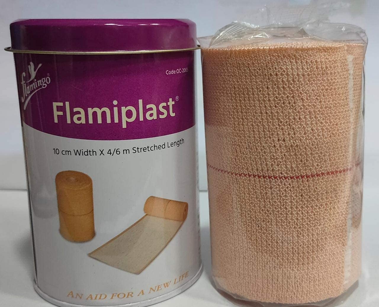 Flamingo Flamiplast Elastic Adhesive Bandage (4/6 m x 10 cm) Amazon