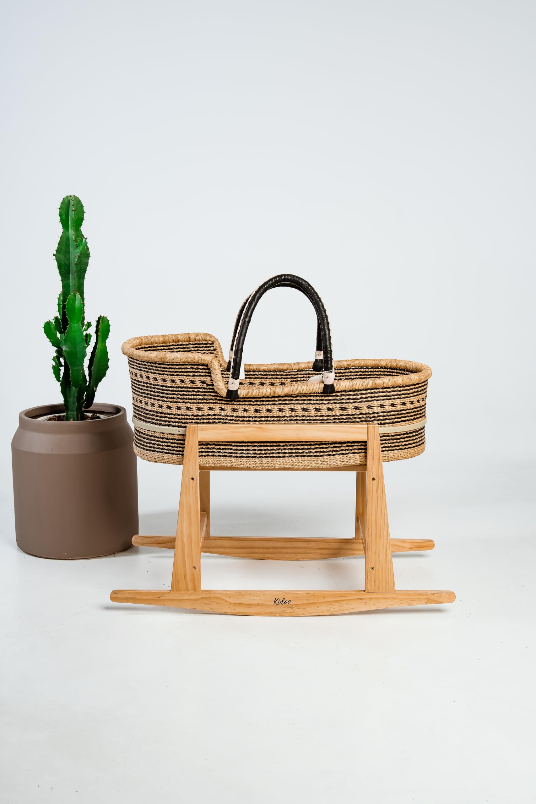 Wooden Rocking Moses Basket Stand, universale