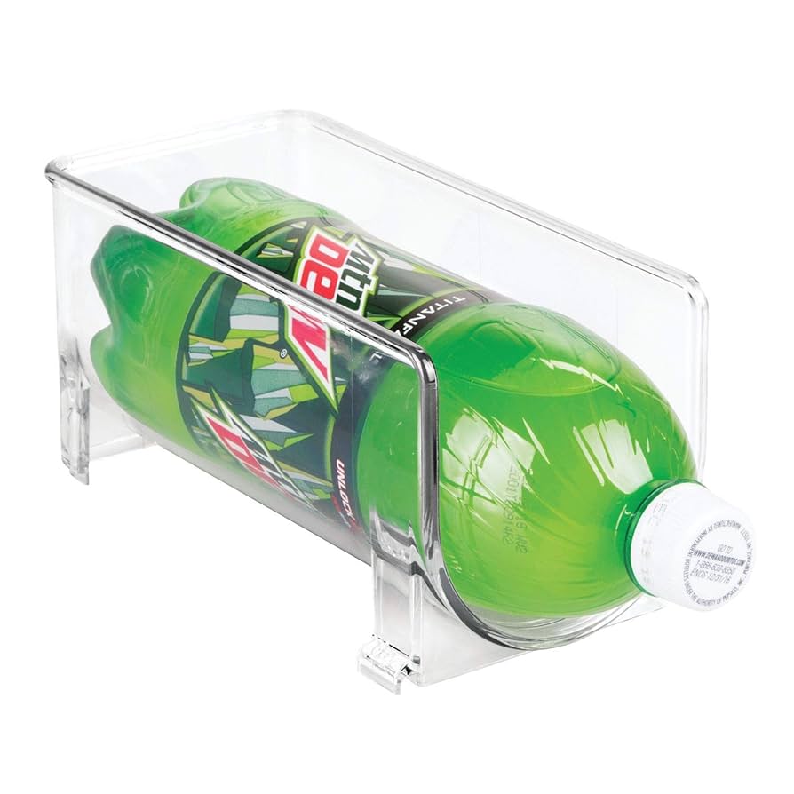 InterDesign ワインラック 5本用（クリア） 4個セット