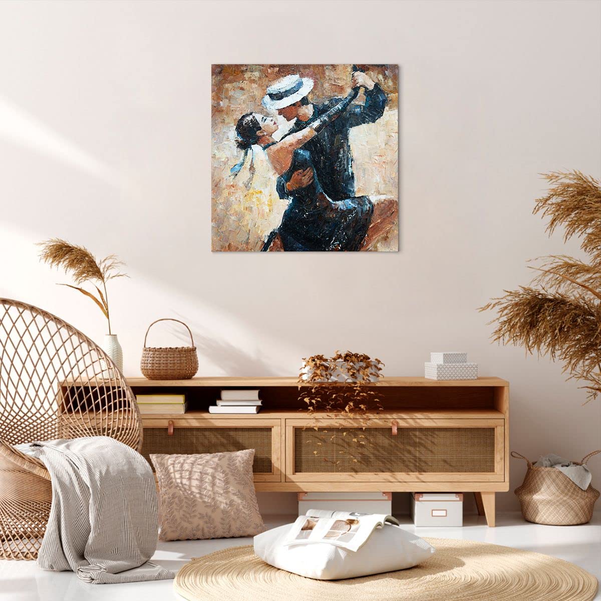 Tableau Danseuse De Ballet Sur Toile - Déco Murale Élégante 30x40 Cm, Image Haute Définition