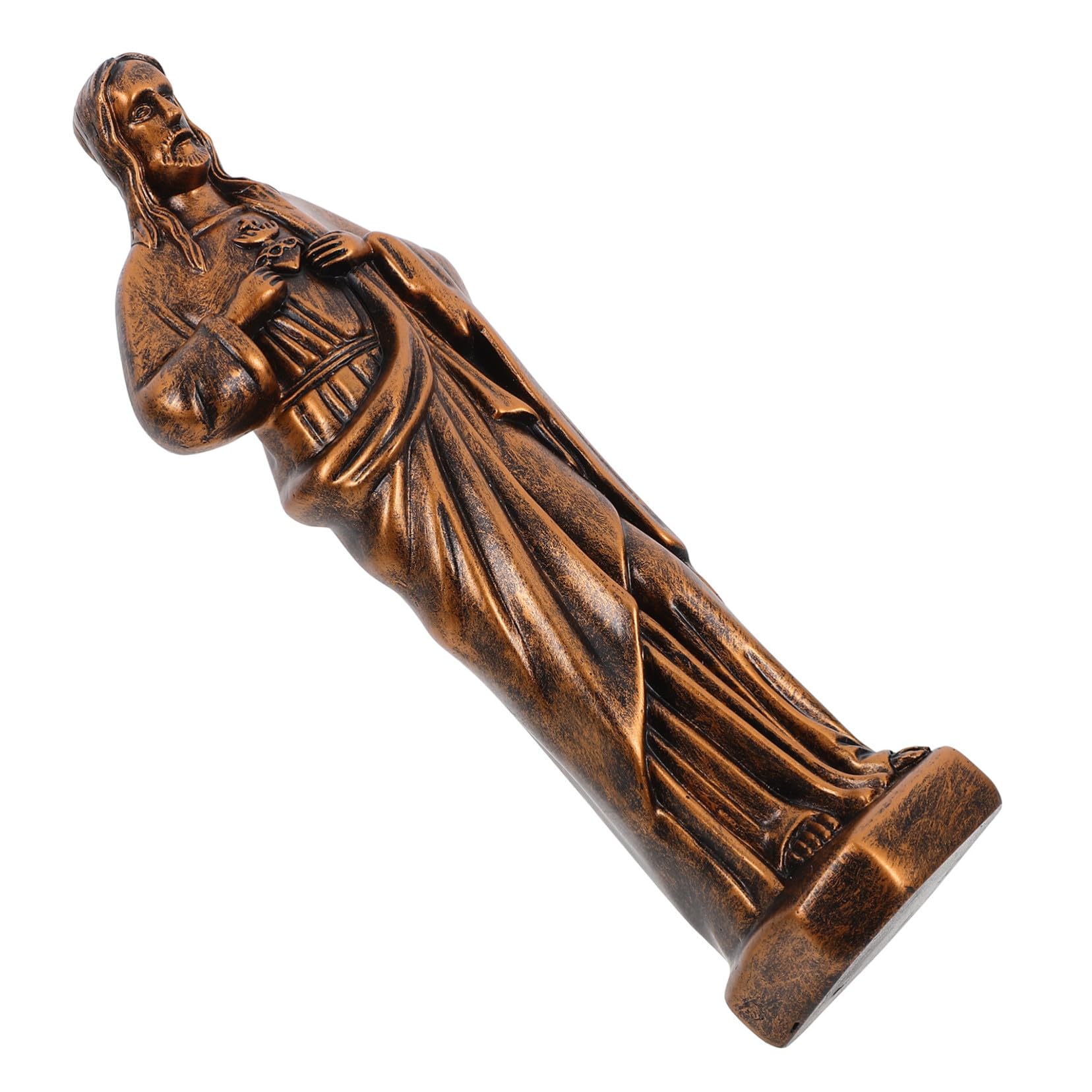 Statue Chrétienne Saint-père ornement de table artisanal raffiné