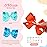 Oaoleer 40Pcs 6 Hair Bows Clips Grosgrain Ribbon Bows Hair Alligator Clips Hair Barrettes Hair Accessories for Baby Girls Infants Toddlers Kids Teens Children (6 Inch (Pack of 40)-40 Colors)
