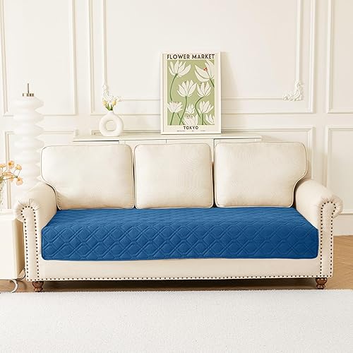 Miniatura 261 de hyha Manta de cama impermeable para perro, mantas suaves para mascotas, funda de sofá impermeable para perros, fundas reversibles lavables para