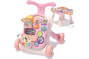 QDRAGON 3 in 1 Baby Walker and Activity Center - Perfect for...