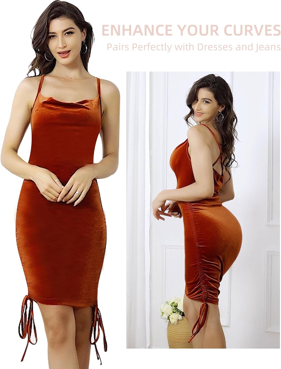 Shapewear Tummy Control Underwear Compression Slip Shorts Waist Trainer For Women High Waisted Butt Lifting Under - Image 5