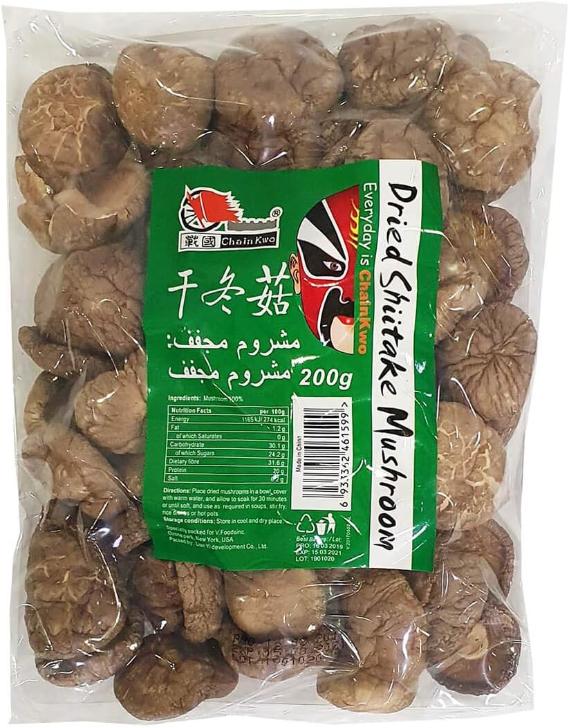 CHAIN KWO SHIITAKE MUSHROOM DRY, 200GM