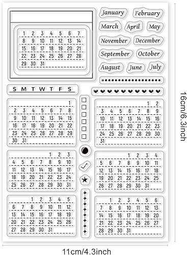 Miniatura 58 de ORIGACH Sellos transparentes con temática de llama, hermosos sellos transparentes de silicona para hacer tarjetas y álbumes de recortes de bricolaje