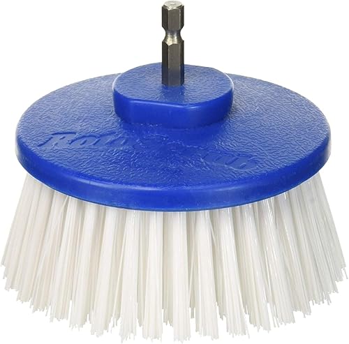 Miniatura 11 de RotoScrub Accesorio de cepillo de taladro de largo alcance, multiusos para neumáticos de automóvil, inodoros, esquinas, bordes, zonas de difícil