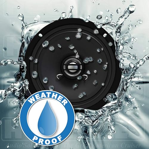 Miniatura 6 de Hogtunes G4 SG KIT-RM con amplificador de 225 vatios y kit de altavoz frontal de 6.5 pulgadas con parrillas para los modelos Harley-Davidson FLH