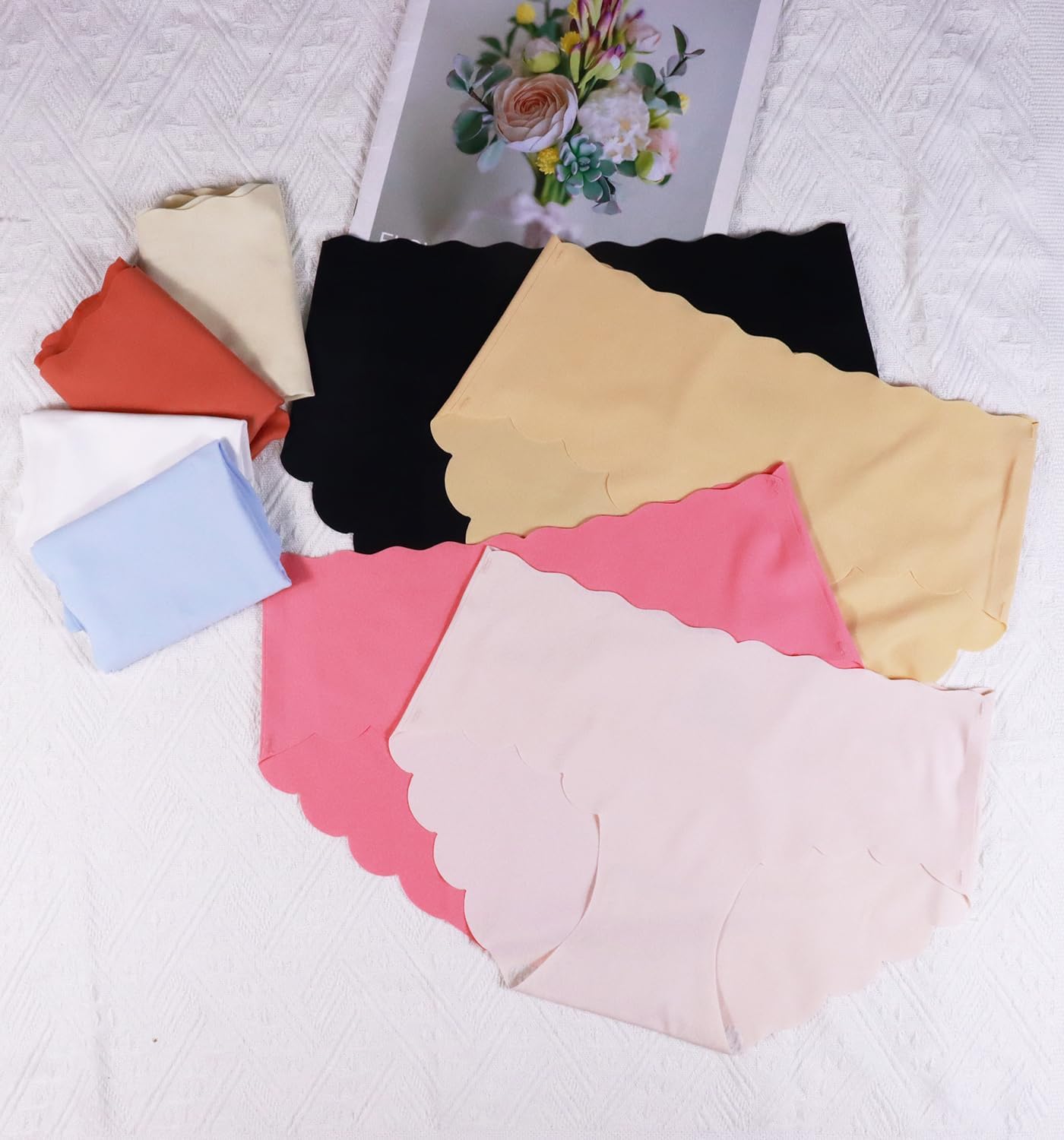 Demifill Teen Girls Seamless Underwear Tagless No Show Panties for Teens Pack of 8 Multipack - Image 6